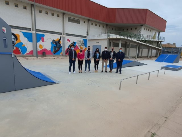 Inauguradas las instalaciones del nuevo skatepark de Alguazas