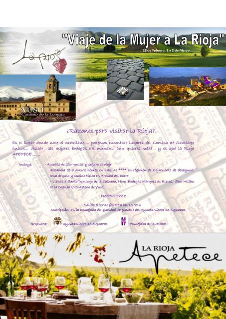Los alguaceños visitarán la cuna del vino y el castellano