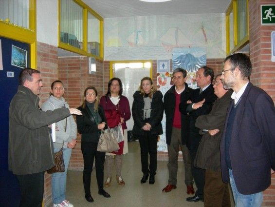 La Directora General de Centros Educativos del Gobierno Regional visita Alguazas para acometer mejoras en los colegios públicos