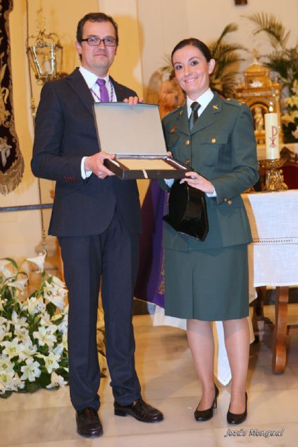 La Hermandad de Nuestro Padre Jesús Nazareno de Alguazas nombra a la Guardia Civil 'Hermano Mayor Honorífico y Cofrade del Año 2014'