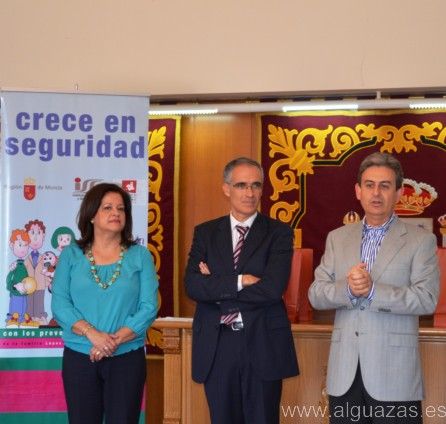 Los estudiantes de Alguazas aprenden a 'Crecer en seguridad'