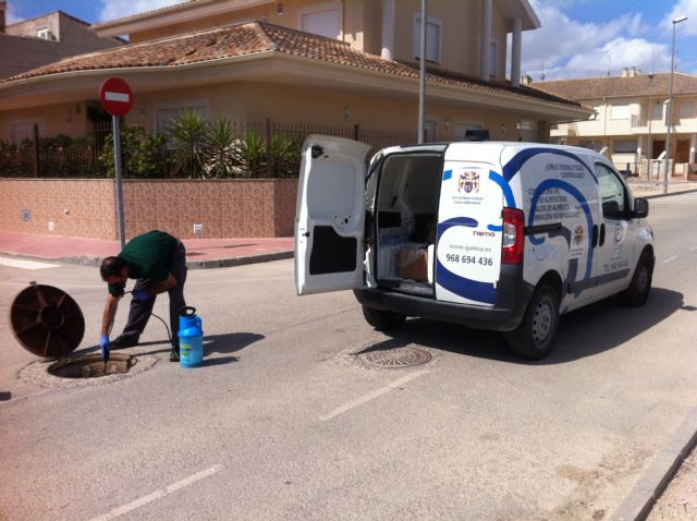 El Ayuntamiento desarrolla con éxito en la localidad una campaña de desratización, desinfección, desinsectación y control de legionella