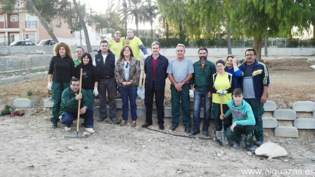 El Alcalde de Alguazas y la Concejala de Formación y Empleo