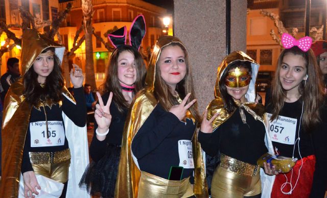 La 'I Night Running' de Alguazas a beneficio de Cáritas, una fiesta del deporte y la solidaridad