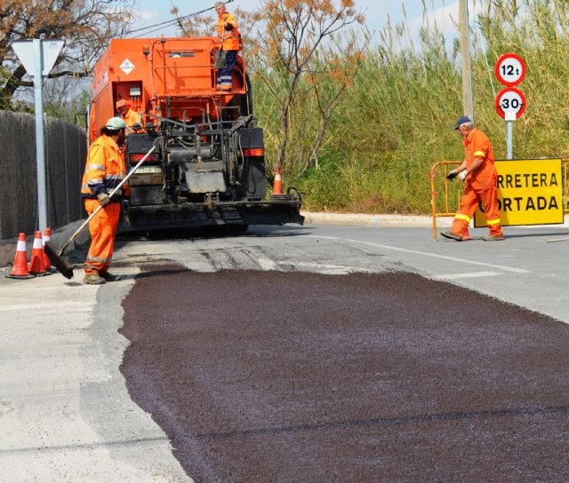 Finalizan los trabajos de acondicionamiento del camino de la Corte del Paraje de Alguazas