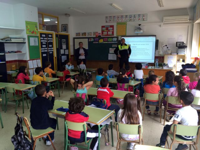 Más de 600 escolares participan en Alguazas en una nueva edición de las jornadas escolares de Educación Vial