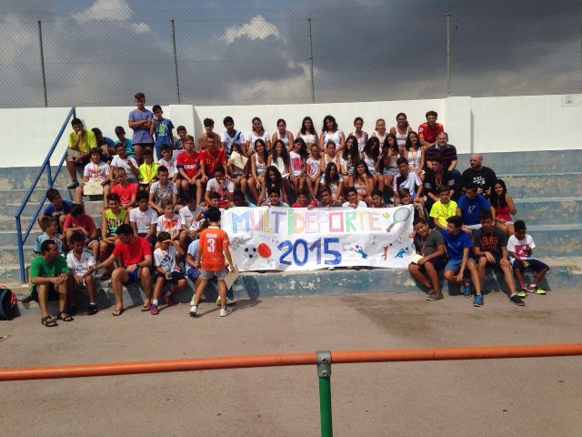 La Escuela Multideporte de Alguazas se despide hasta el año que viene