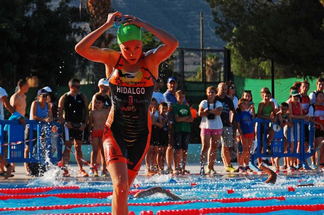 La joven alguaceña Natalia Hidalgo, toda una campeona en triatlón