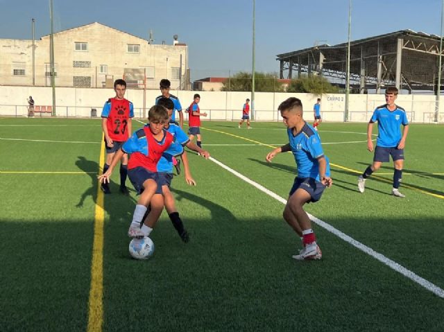 La FFRM elige Alguazas para llevar a cabo los entrenamientos de la selección murciana para preparar el campeonato de España