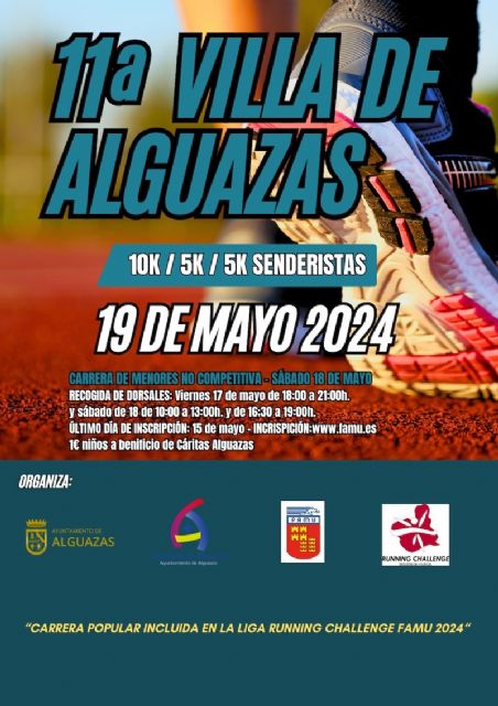 11ª Carrera Popular Villa de Alguazas (Puntuable Running Challenge 2024)