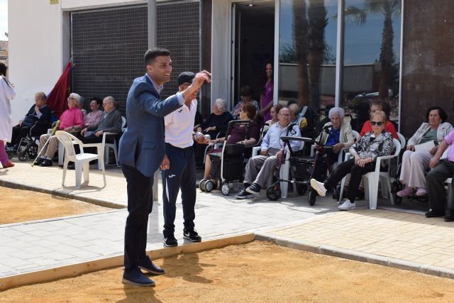 El Ayuntamiento de Alguazas inaugura una nueva zona verde pensada para las personas mayores