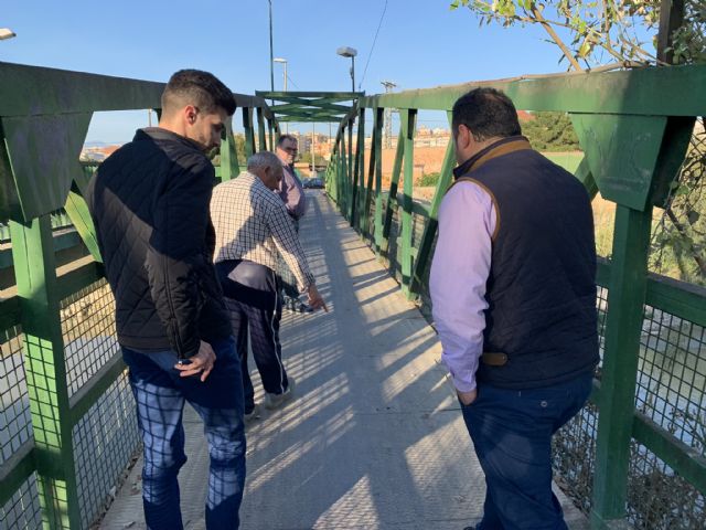 Una moción de UxA en el próximo pleno reclamará un puente nuevo para El Paraje