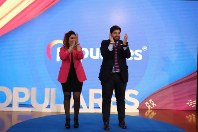 López Miras: 'Silvia Ruiz es la persona necesaria para que se vuelva a crear empleo de calidad en Alguazas'