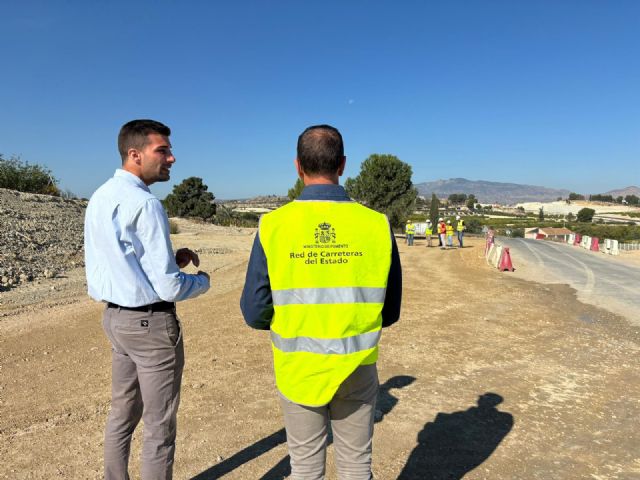Alguazas presenta al Ministerio el proyecto para construir un nuevo semienlace a la Autovía Arco Noroeste