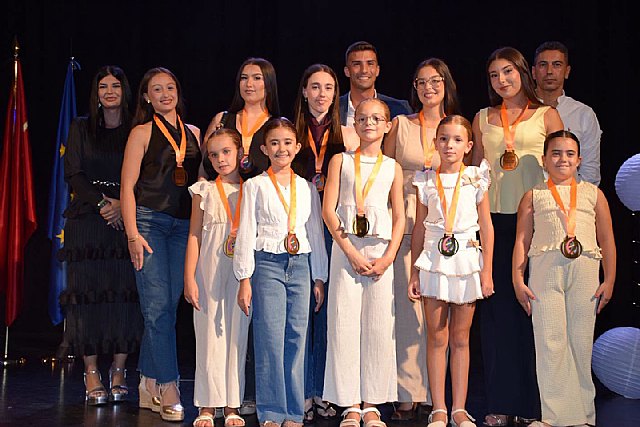 Jesús López Mayor y Pedro León Sánchez triunfan como deportistas del año local y regional en la Gala del Deporte de Alguazas