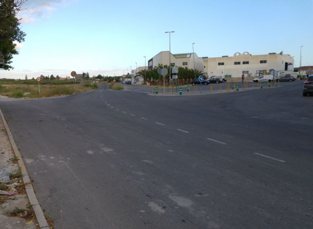 Fomento recibe 63 ofertas para la construcción de una nueva rotonda en Alguazas