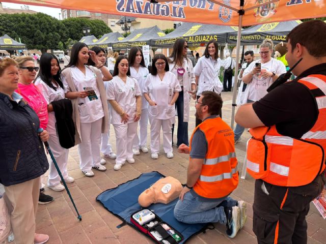 Alguazas celebra con éxito su I Feria de la Salud
