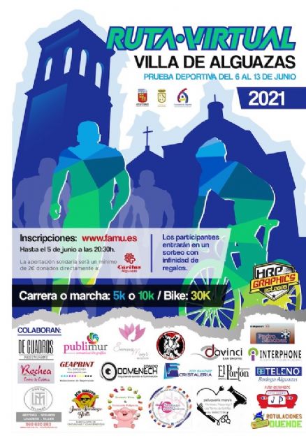 Del 6 al 13 de junio, cita virtual y solidaria con Alguazas