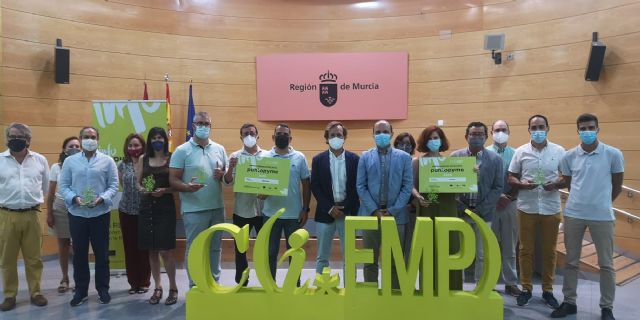 El INFO reconoce el trabajo de las agencias de desarrollo local de Cartagena, Ceutí y Alguazas por su apoyo a los emprendedores