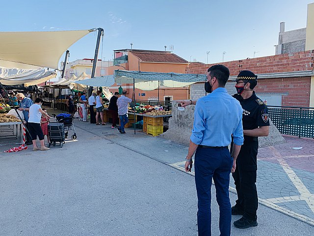 Abierto el plazo para solicitar autorización de venta en los mercados semanales de Alguazas