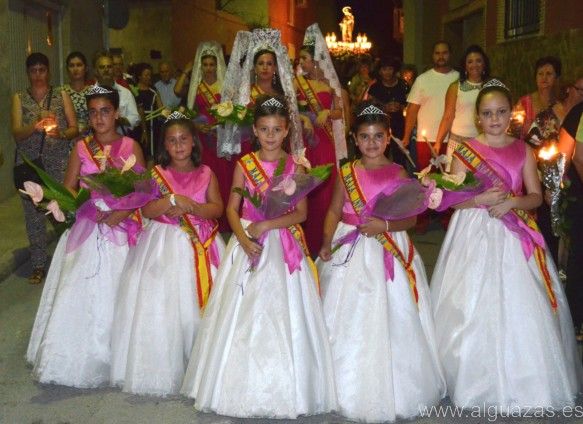 El Barrio del Carmen de Alguazas rinde a su Virgen tributo festero de devoción