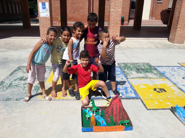 La Escuela de Verano 2014 de Alguazas ha ofrecido a 40 niños de la localidad disfrutar de talleres de ocio
