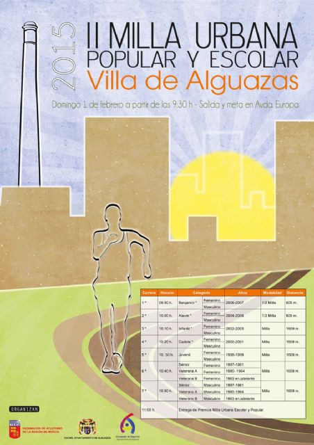 Alguazas, capital regional de la marcha en ruta también en 2015