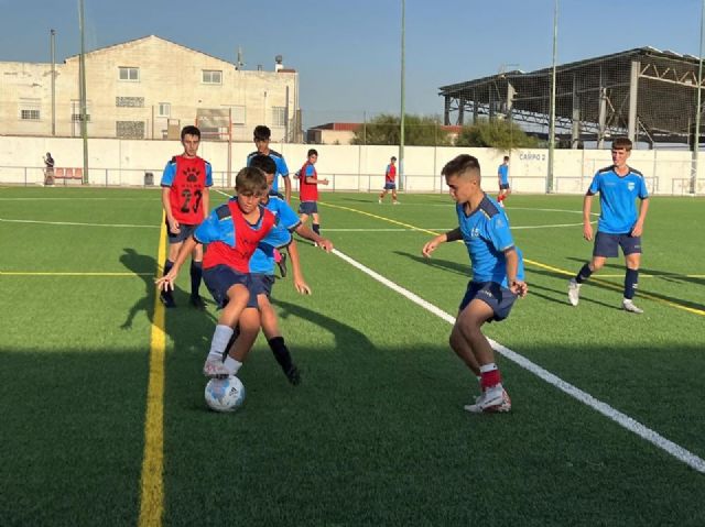 La FFRM elige Alguazas para llevar a cabo los entrenamientos de la selección murciana para preparar el campeonato de España