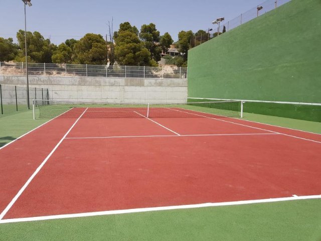 Las pistas de tenis municipales reabrirán el próximo martes 12 de mayo